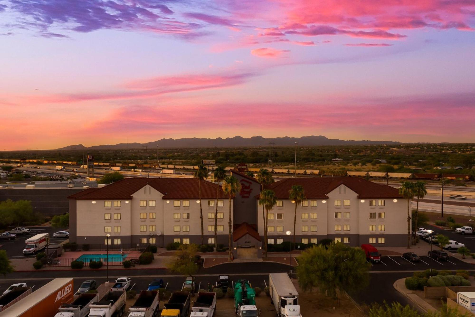 Red Roof Inn Tucson North - Marana Cortaro Exterior foto